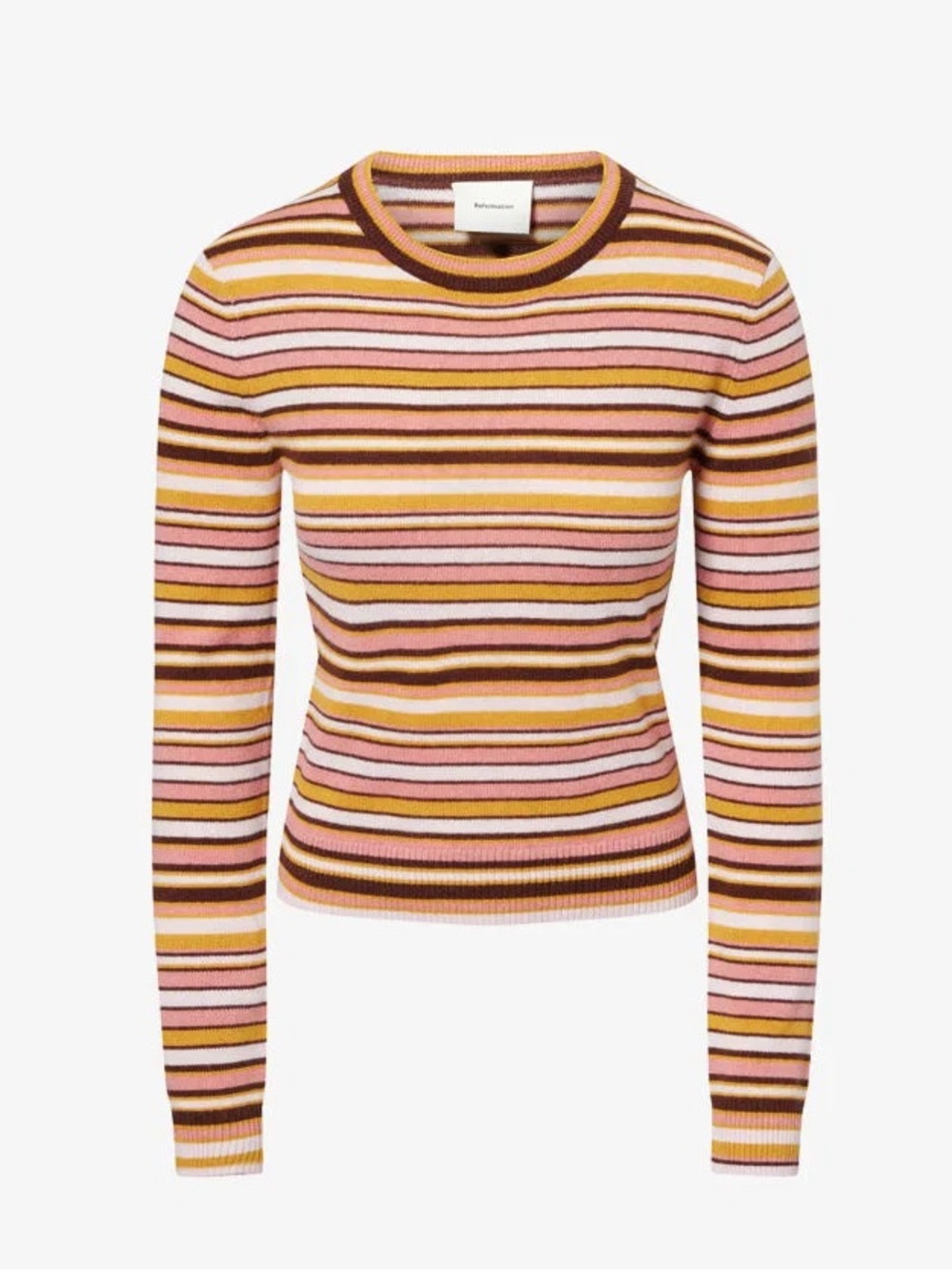REFORMATION Lian Cashmere Pullover